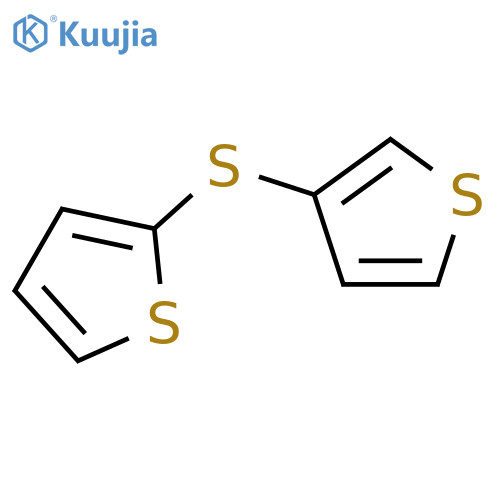 Thiophene,2-(3-thienylthio)- structure
