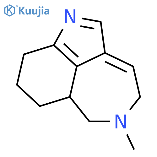 3,4,5,6-tetrahydro-5-methyl-1H-Pyrrolo[4,3,2-ef][2]benzazepine structure