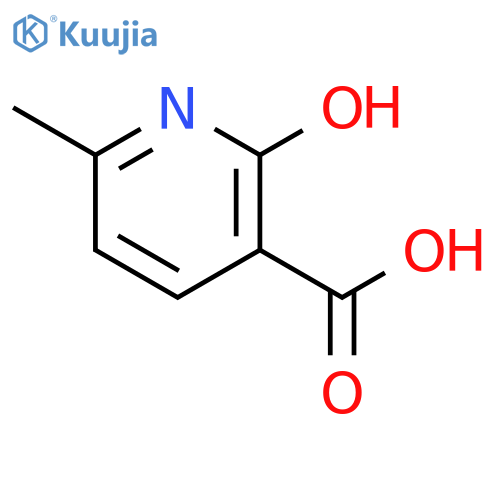 6-methyl-2-oxo-1,2-dihydropyridine-3-carboxylic acid structure