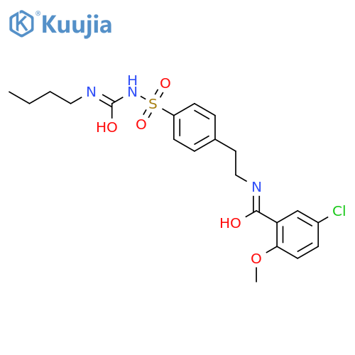 1-Butyl-3-4-2-(5-chloro-2-methoxybenzoyl)aminoethylphenyl Sulfonyl Urea structure