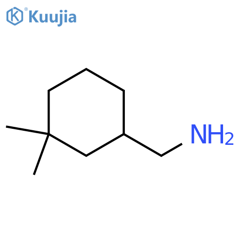 (3,3-dimethylcyclohexyl)methanamine structure
