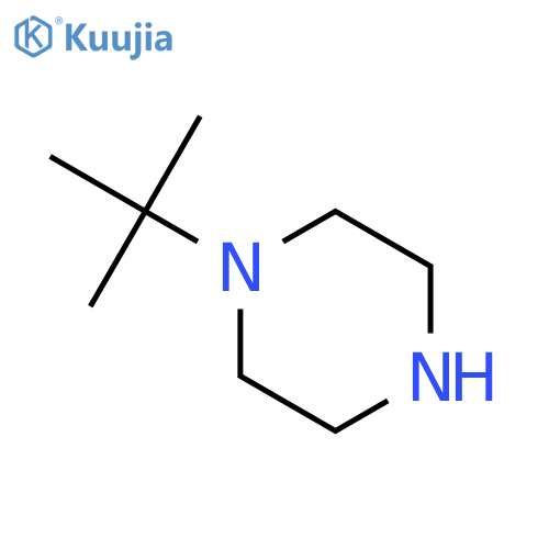1-tert-Butylpiperazine structure