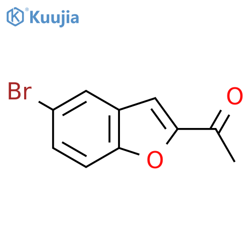 1-(5-Bromo-1-benzofuran-2-yl)ethanone structure