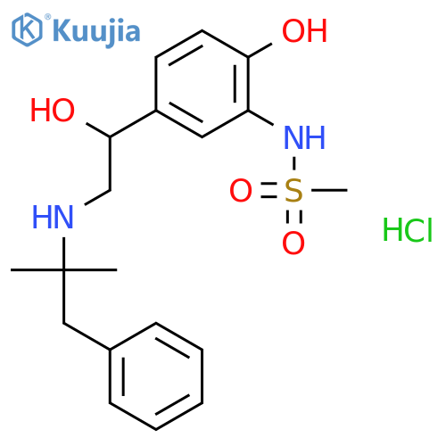 Zinterol hydrochloride structure