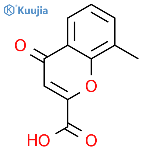 8-Methyl-4-oxo-4H-chromene-2-carboxylic acid structure