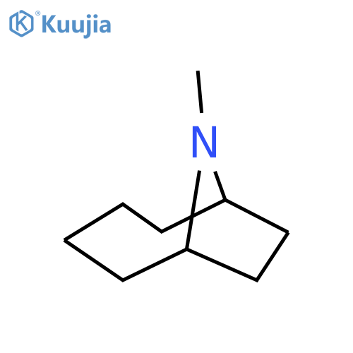 9-Azabicyclo[4.2.1]nonane, 9-methyl- structure