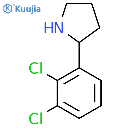 2-(2,3-dichlorophenyl)pyrrolidine structure