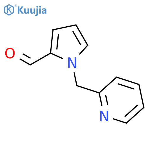 1-(2-pyridinylmethyl)-1H-pyrrole-2-carbaldehyde structure