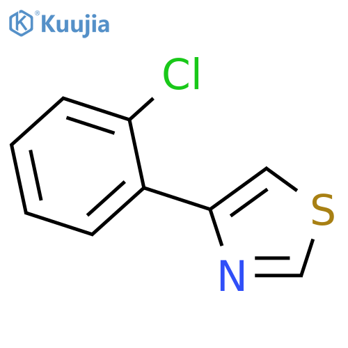 4-(2-Chlorophenyl)-1,3-thiazole structure