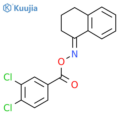1-([(3,4-DICHLOROBENZOYL)OXY]IMINO)-1,2,3,4-TETRAHYDRONAPHTHALENE structure