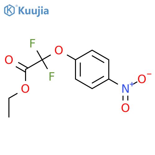 Ethyl 2,2-Difluoro-2-(4-nitrophenoxy)acetate structure