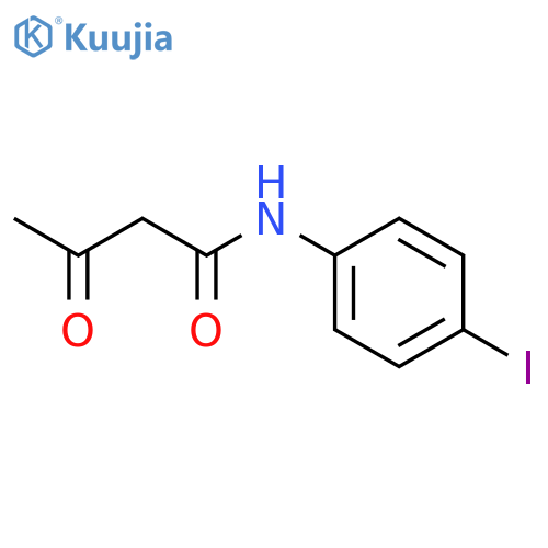 p-iodoacetoacetanilide structure