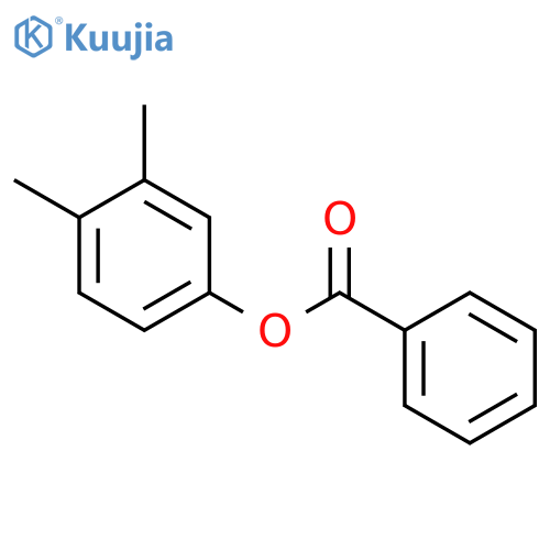 3,4-dimethylphenyl benzoate structure
