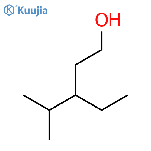 1-Pentanol, 3-ethyl-4-methyl- structure
