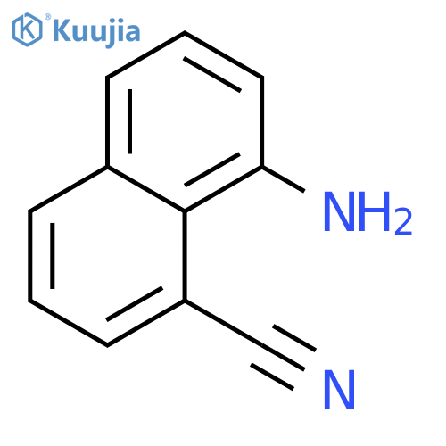 1-Naphthalenecarbonitrile,8-amino-(9CI) structure