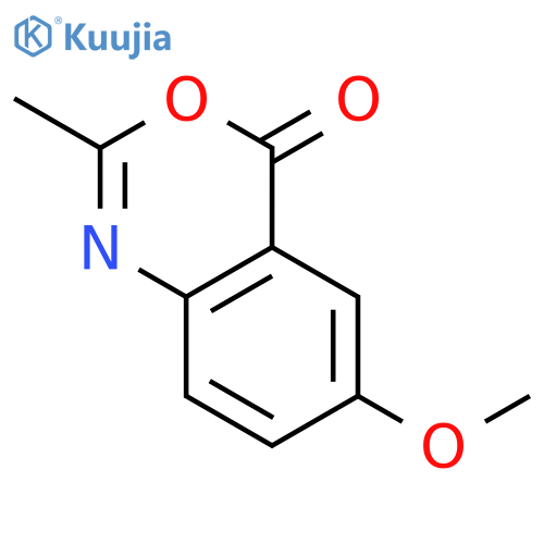 6-Methoxy-2-methyl-4H-3,1-benzoxazin-4-one structure