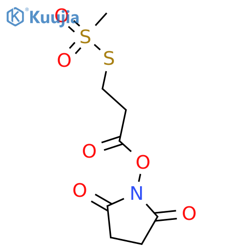 N-Succinimidyloxycarbonylethyl Methanethiosulfonate structure