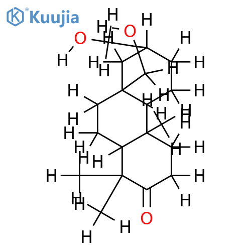 (16S)-16,17-dihydroxy-ent-kauran-3-one structure