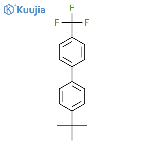 4-(Trifluoromethyl)-4'-tert-butylbiphenyl structure