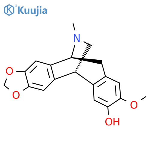 11,5-(Iminomethano)-5H-benzo[4,5]cyclohepta[1,2-f]-1,3-benzodioxol-7-ol, 10,11-dihydro-8-methoxy-13-methyl-, (5R)- (9CI) structure