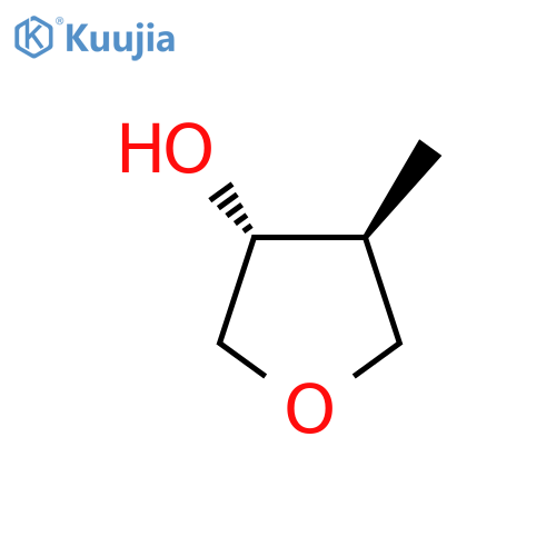 trans-4-Methyltetrahydrofuran-3-ol structure