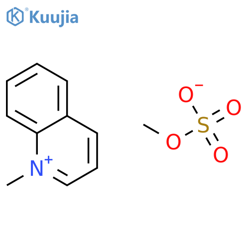 1-METHYLQUINOLIUM METHYL SULFATE structure