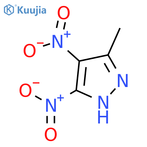 5-methyl-3,4-dinitro-1H-pyrazole structure