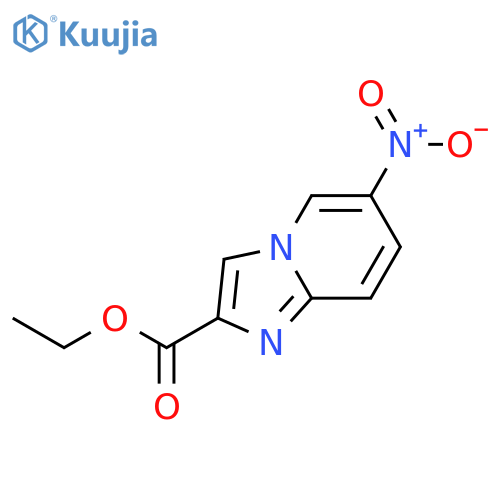 Ethyl 6-nitroimidazo[1,2-a]pyridine-2-carboxylate structure