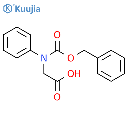 Glycine, N-phenyl-N-[(phenylmethoxy)carbonyl]- structure