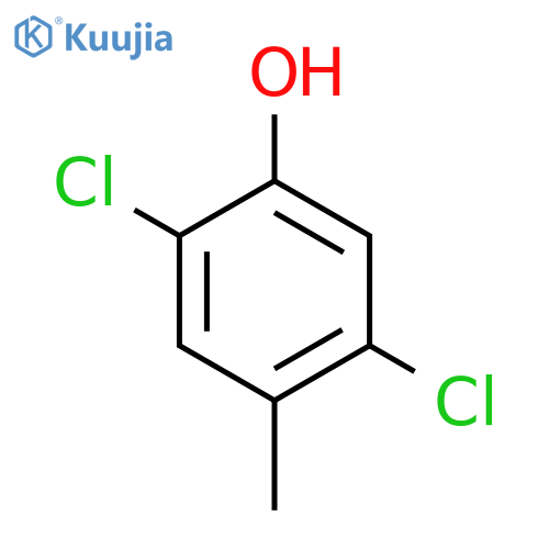 2,5-Dichloro-4-methylphenol structure