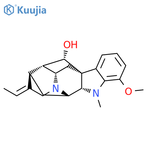 12-methoxy-ajmal-19-en-17-ol structure