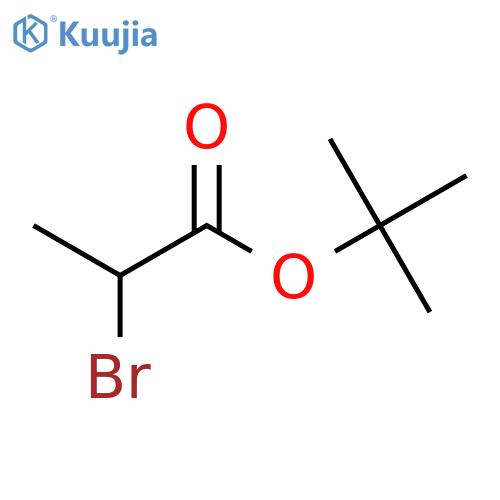 Tert-Butyl 2-bromopropanoate structure