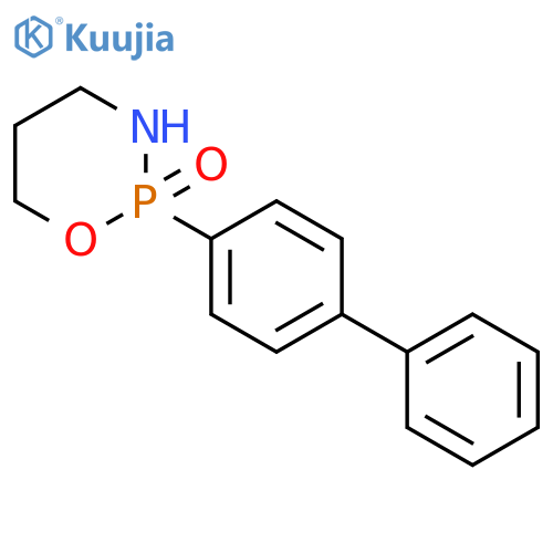 2H-1,3,2-Oxazaphosphorine, 2-[1,1'-biphenyl]-4-yltetrahydro-, 2-oxide structure