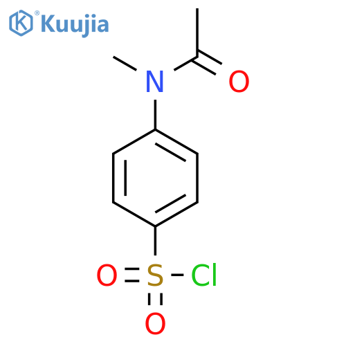 4-(N-Methylacetamido)benzene-1-sulfonyl Chloride structure