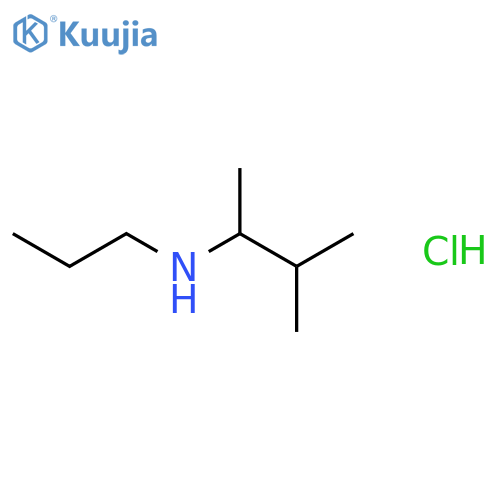 (1,2-dimethylpropyl)propylamine structure