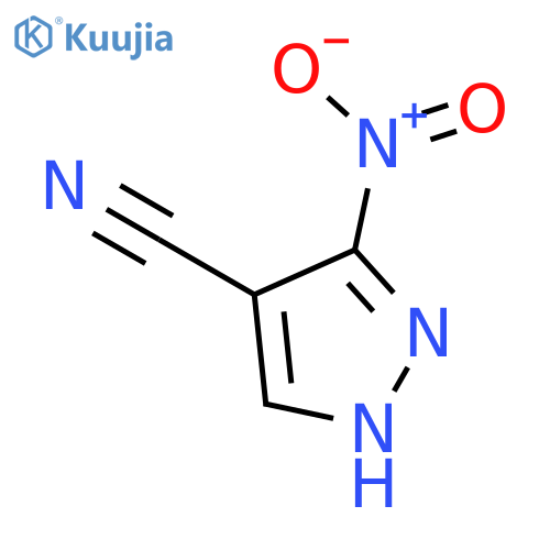 3-Nitro-1H-pyrazole-4-carbonitrile structure