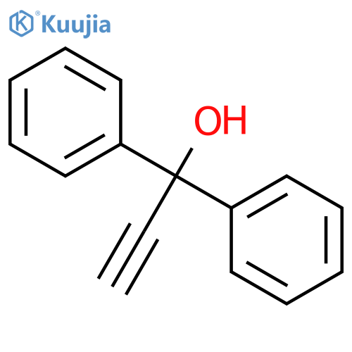 1,1-Diphenyl-2-propyn-1-ol structure