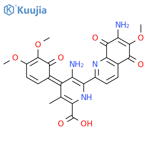 Streptonigrin structure