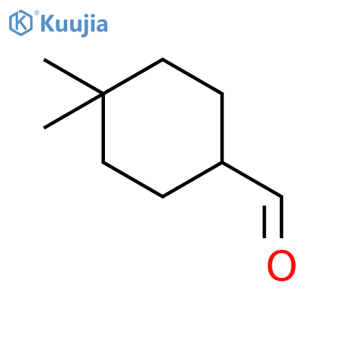 4,4-dimethylcyclohexane-1-carbaldehyde structure