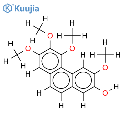 2,3,4,6-Tetra-Me ether-2,3,4,6,7-Pentahydroxyphenanthrene structure