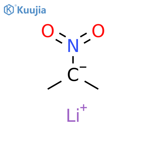 Propane, 2-nitro-, ion(1-), lithium structure