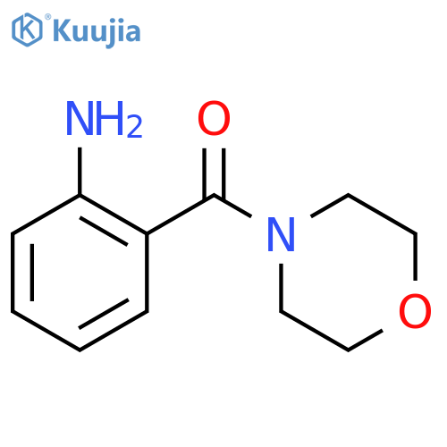 2-(morpholine-4-carbonyl)aniline structure