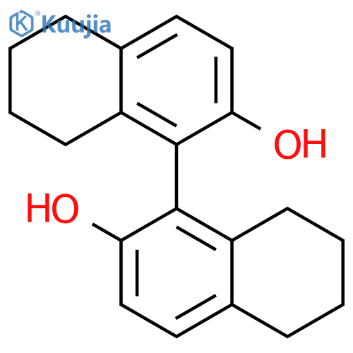 5,5',6,6',7,7',8,8'-Octahydro-[1,1'-binaphthalene]-2,2'-diol structure