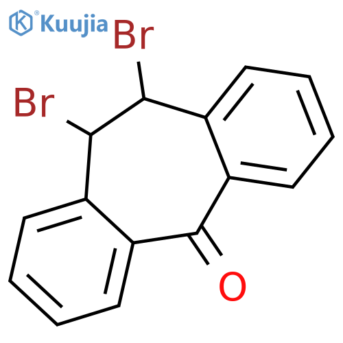 10,11-Dibromo10,11-dihydro-5-dibenzosuberenone structure