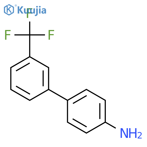 4-3-(Trifluoromethyl)phenylaniline structure