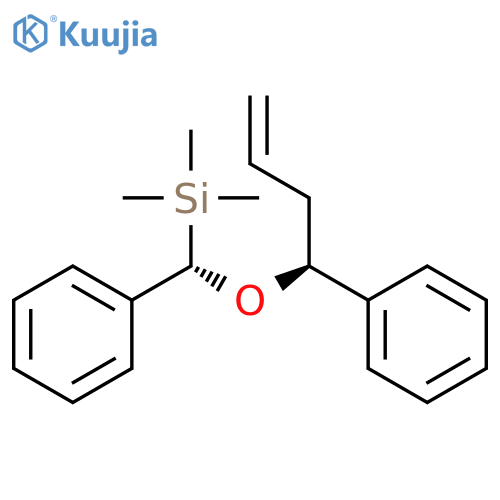 SILANE, TRIMETHYL[(S)-PHENYL[[(1S)-1-PHENYL-3-BUTENYL]OXY]METHYL]- structure