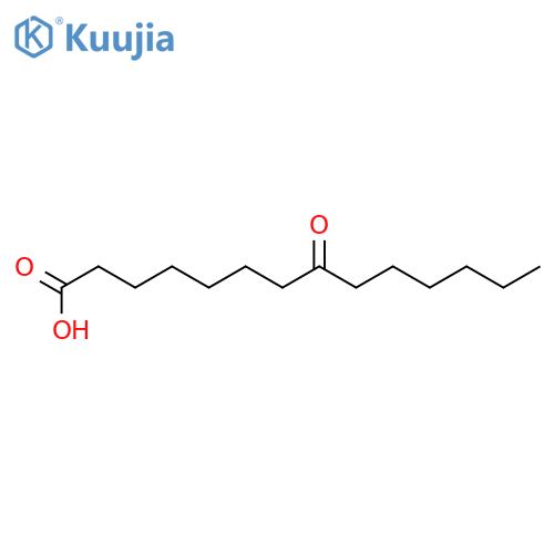 8-Oxotetradecanoic Acid structure