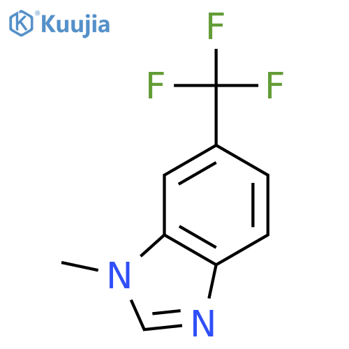 1H-Benzimidazole,1-methyl-6-(trifluoromethyl)- structure