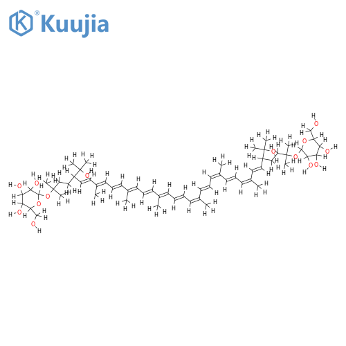 3",3'''-Di-O-glucopyranoside-Bacterioruberin structure