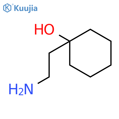 1-(2-aminoethyl)cyclohexan-1-ol structure